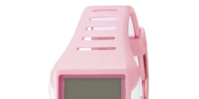 Dámske ružové plastové hodinky Puma