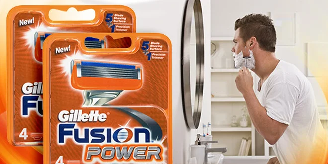 Náhradné hlavice Gillette Fusion Power