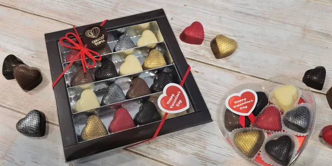 Ručne vyrábané belgické pralinky
