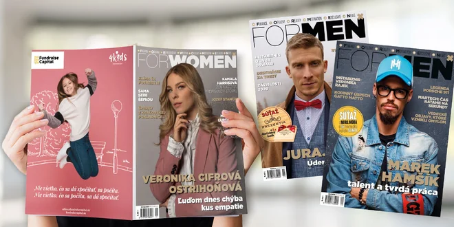 Predplatné lifestylových magazínov ForMen a ForWomen!