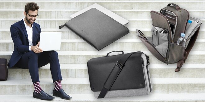 Praktické tašky, batoh či puzdro na notebook