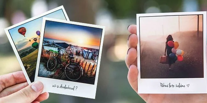 Fotografie s vlastným textom – 50 kusov