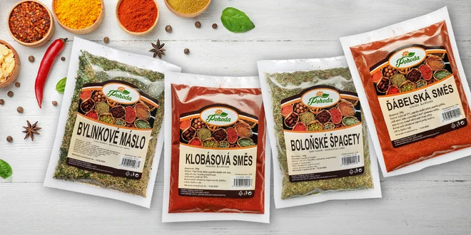 Zmesi korenín od Pohody na kura, ryby či zeleninu