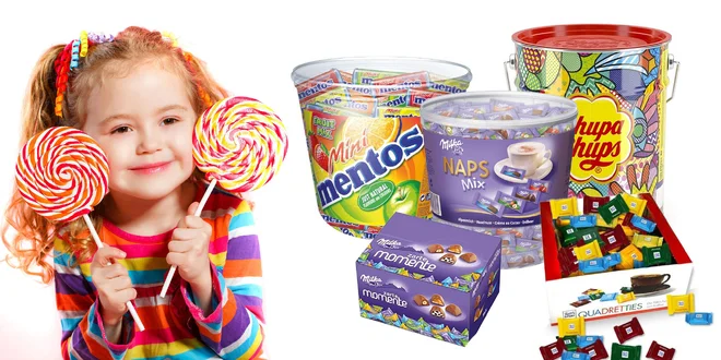 Pre maškrtníkov: boxy cukroviniek Milka, Ritter Sport a iné