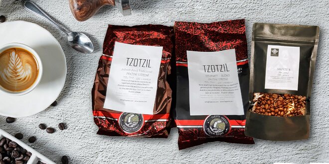 Mexické kávy Mantua alebo Tzotzil