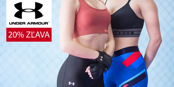 20% zľava na nákup produktov Under Armour v EXIsport