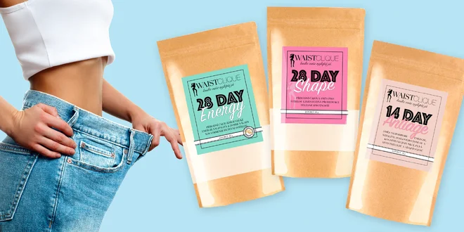 Očista s detoxikačnými a chudnúcimi čajmi WaistTea™