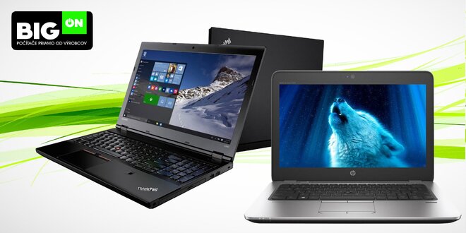 Repasované notebooky Lenovo, Dell či HP od 178,80€!