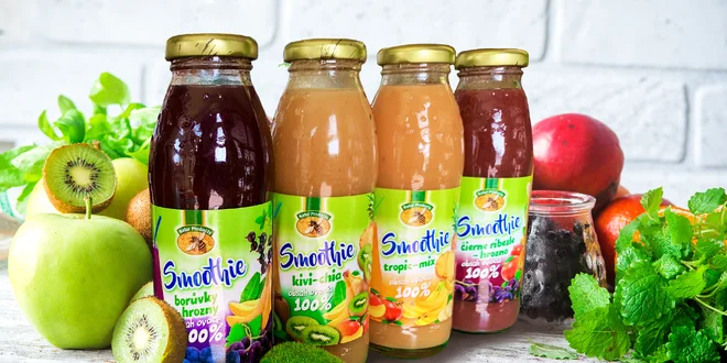 Zdravé ovocné smoothies plné vitamínov: 4 druhy