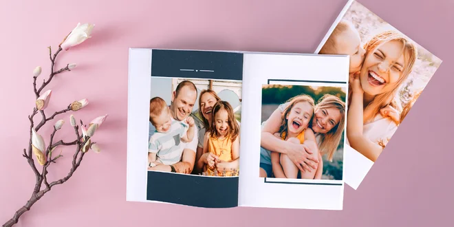 Rôzne druhy fotokníh od MINI fotoknihy, klasickej až po štvorcové