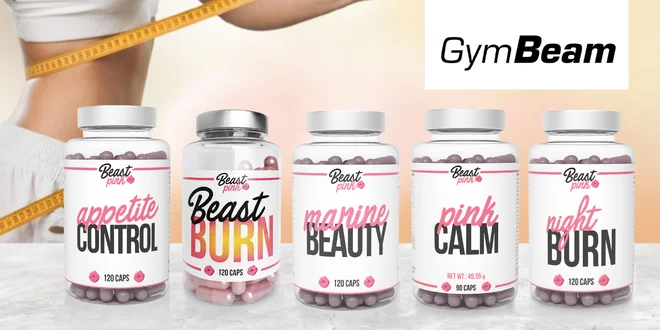 GymBeam: Doplnky stravy BeastPink pre ženy