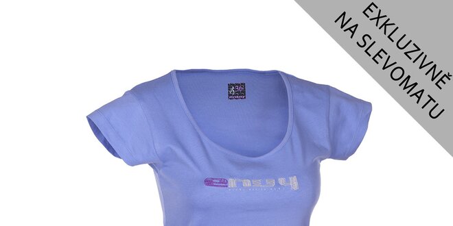 Dámske fialové tričko s logom Envy