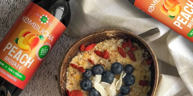 Set 8 fermentovaných nápojov kombucha: mix chutí