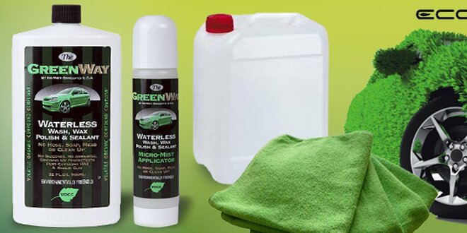 Sada produktov na umývanie áut Ecoshine