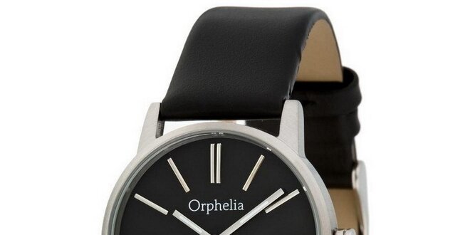 Dámske čierne hodinky Orphelia