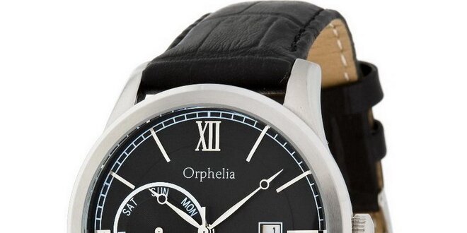 Pánske oceľové hodinky so striebornými detailmi Orphelia