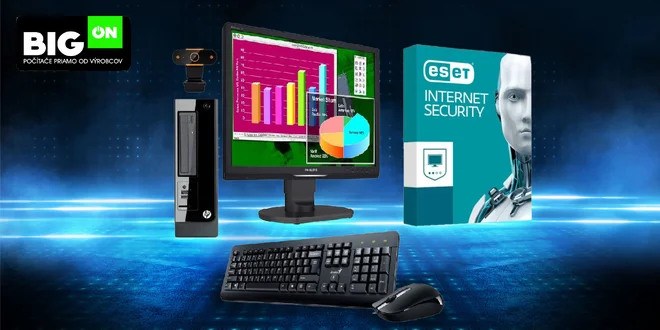 Repasované počítače HP s monitorom a príslušenstvom