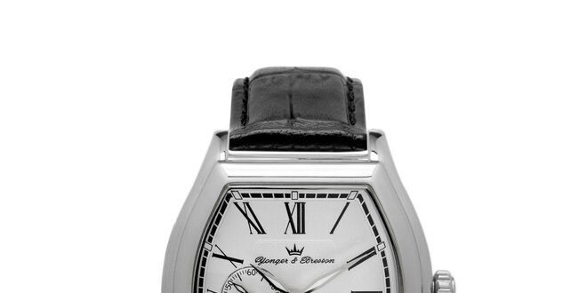 Pánske hodinky Yonger & Bresson s bielym ciferníkom