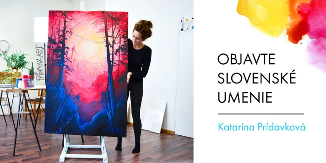 Printové reprodukcie diel od maliarky Katky Prídavkovej