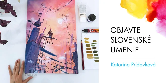 Printové reprodukcie diel od maliarky Katky Prídavkovej