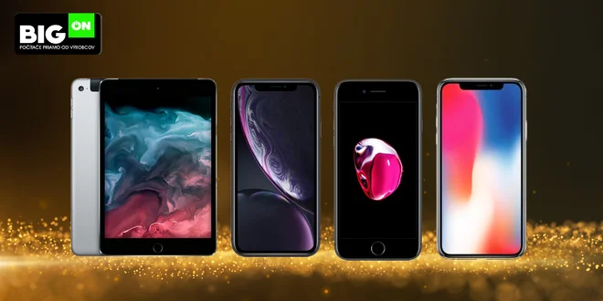 Repasované telefóny iPhone alebo tablet iPad Mini
