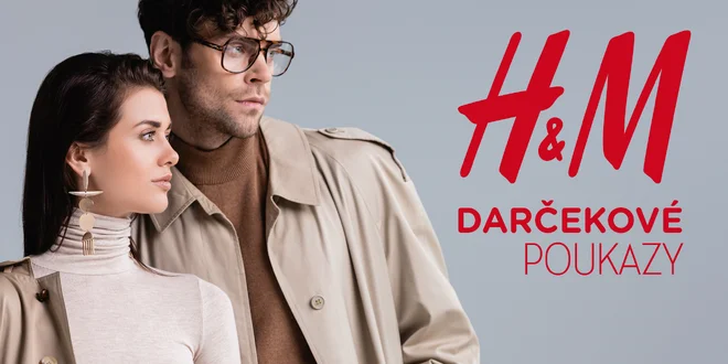 Darčekové poukazy do všetkých predajní i e-shopu H&M