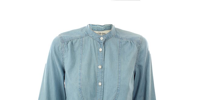 Dámska svetlo modrá džínsová košeľa Tommy Hilfiger