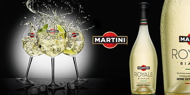 Koktail Martini Royale Bianco - vrátane zaslania na uloženku Bratislava