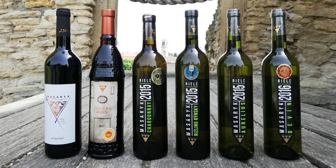 Lahodné vína zo skalického vinárstva Masaryk
