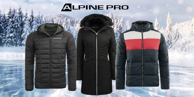 Dámske kabáty a pánske bundy Alpine Pro