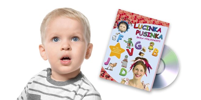 Lucinka Pusinka - DVD pre deti, ktoré sa učia rozprávať