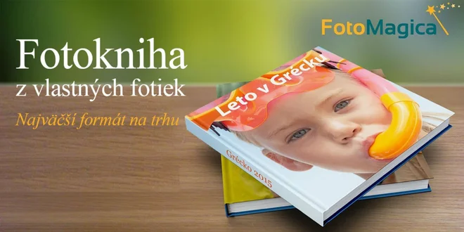 Exkluzívna značková fotokniha XL alebo A4 v tvrdých doskách