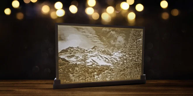 Svietniky s vlastnou 3D fotografiou aj s Veselé Vianoce