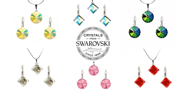 Swarovski set s darčekovým balením