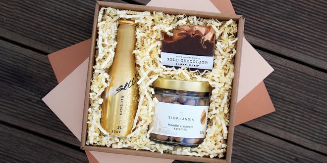 Luxusné darčekové boxy s mixom produktov