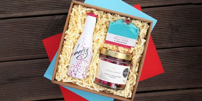 Luxusné darčekové boxy s mixom produktov
