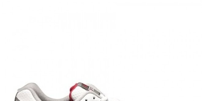 Dámske bielo-červené bežecké tenisky New Balance
