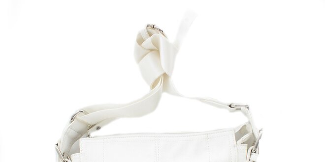 Dámska biela kabelka cez rameno United Colors of Benetton