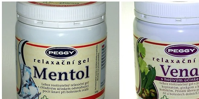 Peggy - masážne gély