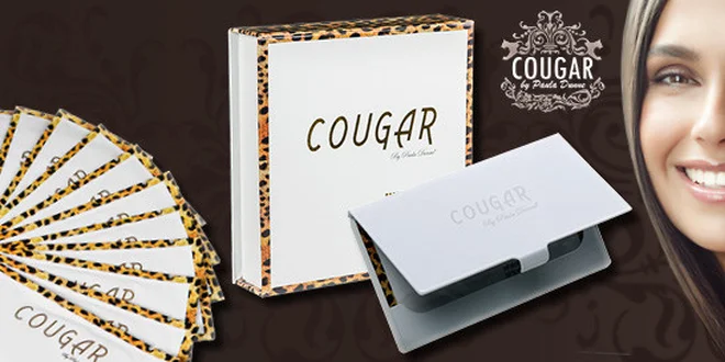 Bieliace pásiky na zuby Cougar DeLuxe Pro-Whitening