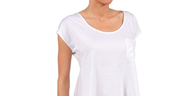 Dámske voľné biele tričko Womens Secret