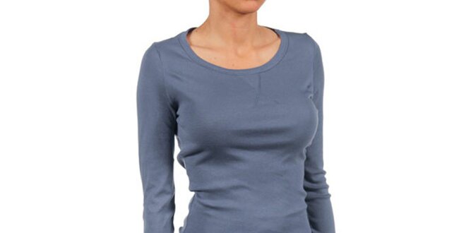 Dámske modro-šedé basic tričko Womens Secret