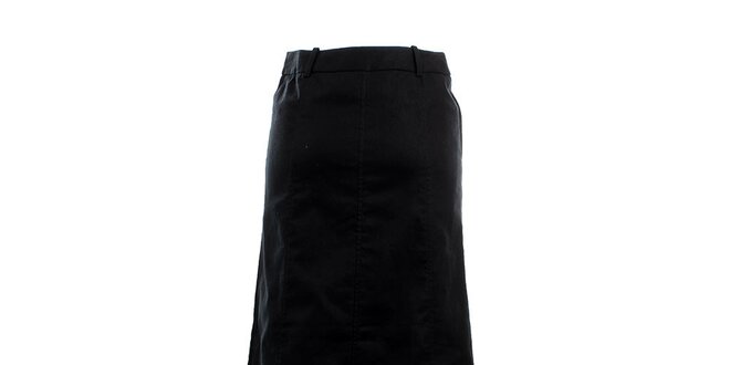 Dámska dlhá čierna rozšířená sukňa Next