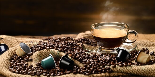 SMART BIO kapsulový kávovar, 100% BIO káva alebo degustačné balíčky