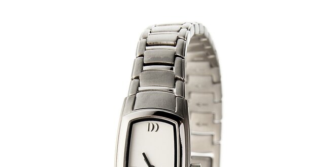 Dámske strieborné titanové hodinky Danish Design