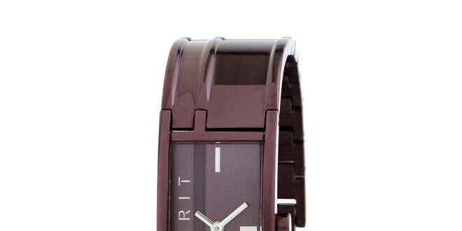 Dámske fialové náramkové hodinky Esprit