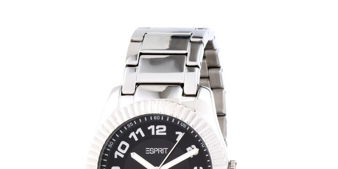 Dámske strieborné oceľové hodinky Esprit s kovovým remienkom