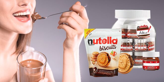 Dobroty značky Nutella: mini nátierky alebo sušienky