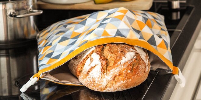 Ekologický obal na chlieb pre dlhšiu čerstvosť