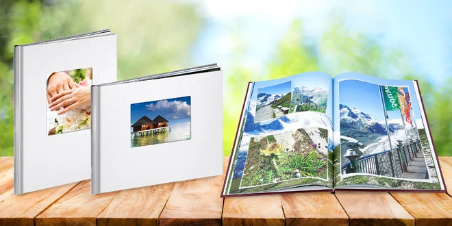 Šité fotoknihy: A4 na výšku a štvorcové